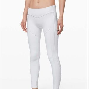 Lululemon All the Right Places LR II White Leggings Size 4